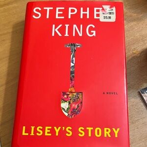 Stephen King "Lisey's Story" Hardcover - Red Dust Jacket
